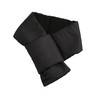 Nano Universe Quilted Muffler with Padded, Black