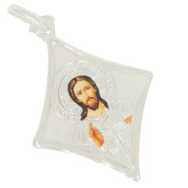AFP AS-708 Jesus Christ Pendant 925 Sterling Silver, Sterling Silver