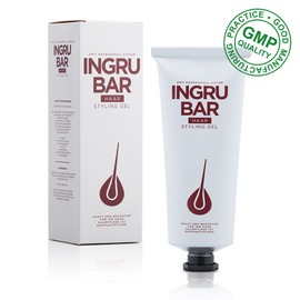 INGRUBAR Hair Styling Gel with Anti-Hair Loss Effect I Leave-on Treatment (1 x 100 g)