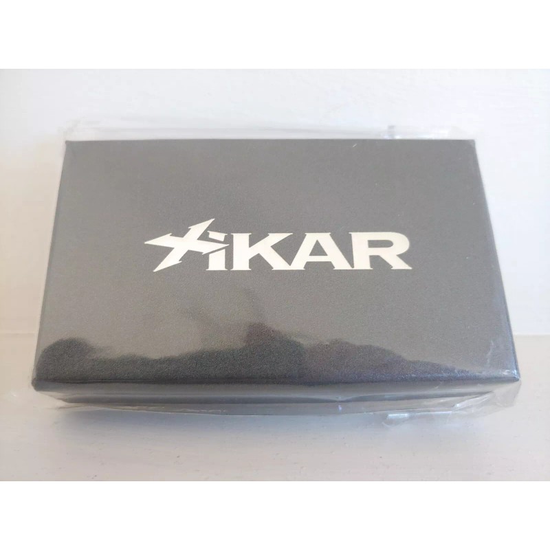 XiKAR ELLIPSE Triple Jet Flame Cigar Lighter - Black &