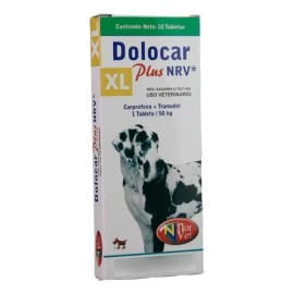 Suplemento Dolocar Plus Nrv Xl, 10 Tabletas