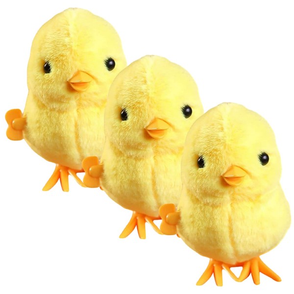 SAFIGLE 3pcs Wind-up Chicken Toys for Kids - Fun and