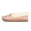 Minnetonka Womens Alpine Sheepskin Moccasin, Pink Blush, Size 8