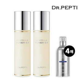 Dr. Pepti Centella Toner EX 2+Essence 1.5ml4 / 닥터펩티 센텔라 토너EX 2개+에센스1.5ml4매