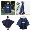 SATiNU Rainwear Raincoat Kids' Cover, Poncho Type, Unisex, Rain Gear,