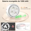 Luz de LED Noche Recargables 6 Pack,Luces para Cocina 13