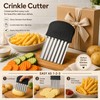 Crinkle Cutter for Vegetables & French Fries – Stainless Steel