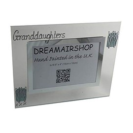 GRANDDAUGHTERS photo frame (landscape turq)