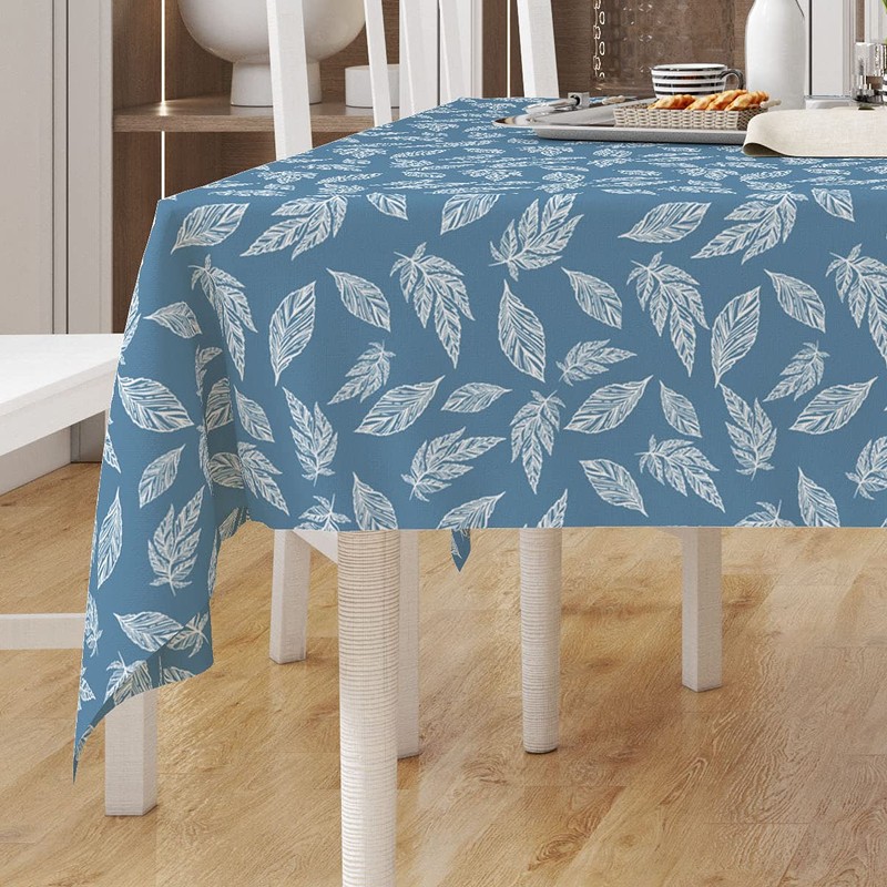 Encasa Homes Printed Tablecloth 142 x 230 cm for 6