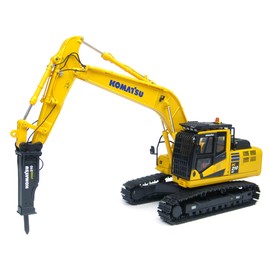 Universal Hobbies Modell 1: 50 Komatsu Excavator Model Helicopter PC 210LC 10 with Hydraulic Hammer 8096