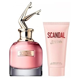 Jean Paul Gaultier Scandal 2-Piece Set for Women, (1.7 Oz Eau De Parfum Spray + 2.5 Oz Perfumed Body Lotion)