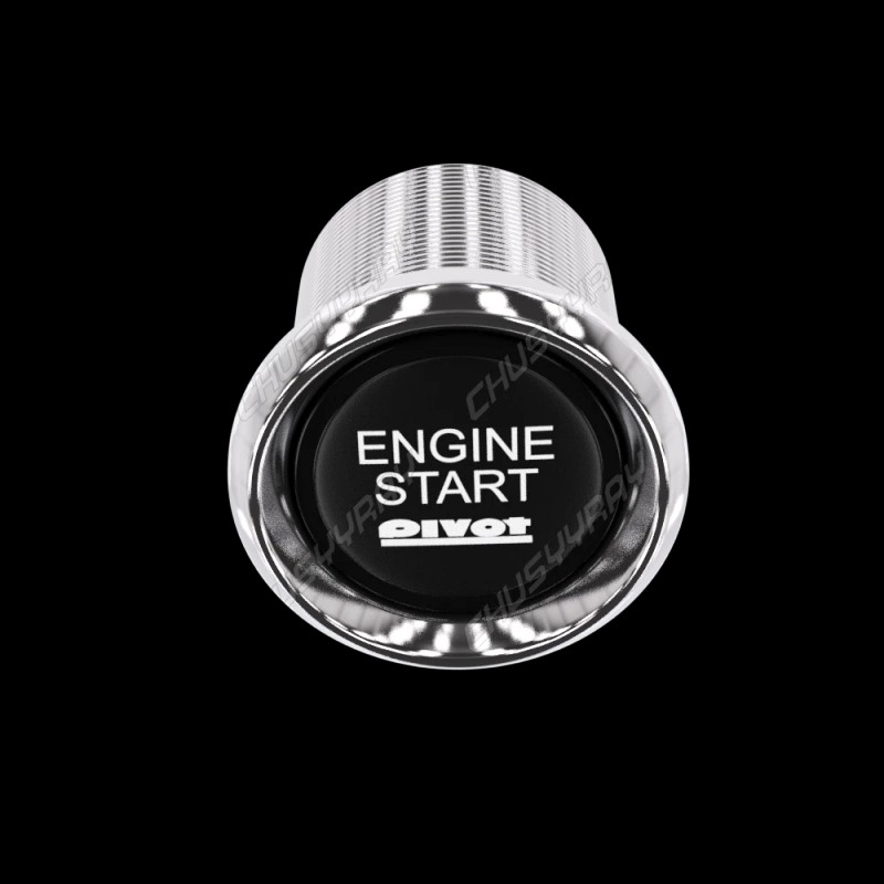 CHUSYYRAY Car Ignition Switch 12V Engine Start Push Button Keyless
