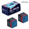 Blue Diamond Billiard Chalk w/Certilogo Protection 2 pcs