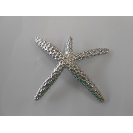 (Generic Item) Starfish Barrette Hair Accessory Starfish Silver