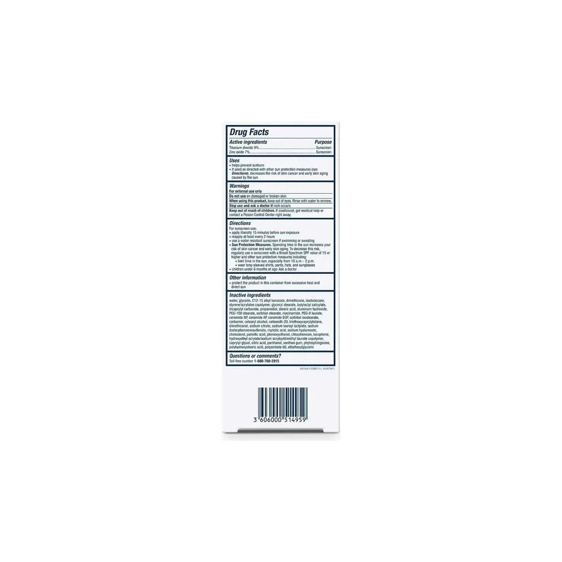 Cerave Mineral De Protección Solar Hidratante Spf 50