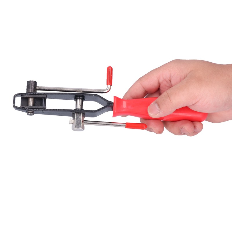 2pcs CV Joint Clamp Set Metal Ear Type Boot Banding