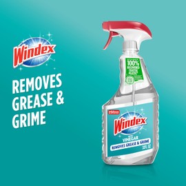 Windex with Vinegar Glass Cleaner, Spray Bottle, 32 fl oz