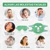 2PCS Máscara de Hielo para Ojos y Cara, Antifaz de