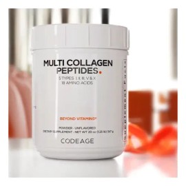 Colageno Hidrolizado En Polvo Codeage 567g Sin Sabor Libre Gluten