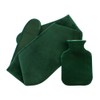 Hot Water Bottle Bag with Warm Plush Waist Cover Belt
