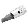 Bahco 6709F-8 1/4-Inch Socket Driver for Slotted Head Screws, Silver, 8 mm