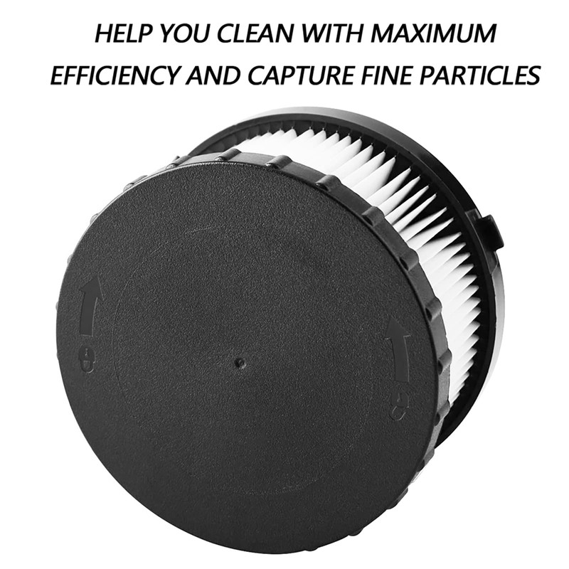 2 Pack HEPA Filter Replacement Compatible with DEWALT Wet Dry