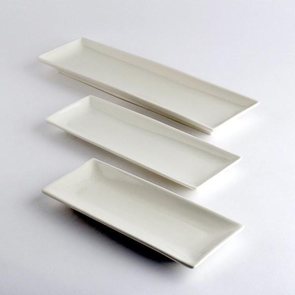 Neat long plate_small (w25.5x9.5x2.4)/narrow and long rectangular plate / 깔끔