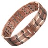 MagEnergy Copper Bracelet for Men 3X Magnetic Bracelets 99.99% Pure