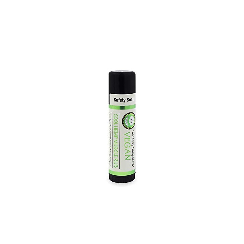 Merry Hempsters Muscle Rub, 0.6 Ounce, Made in the USA,