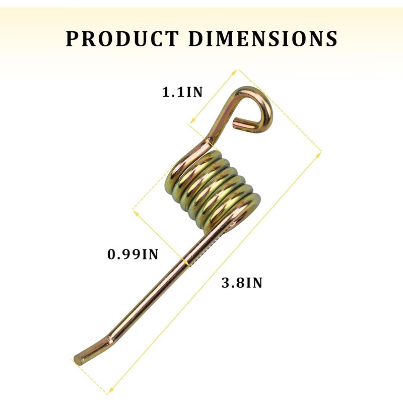 remolean 330105 Dethatcher Rake Spring, Springs for Arnold 16 Inch