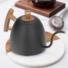Pour Over Kettle 800ml Ergonomic Handle Rustproof Stainless Steel Anticorrosion