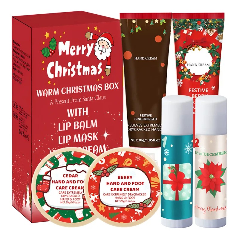 Sets De Regalo Navideños De Crema De Manos Y Crema