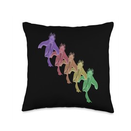 Vintage Ancistrus Plecostomus Bristlenose Aquarist Bristlenose Ancistrus Catfish Pleco Aquarium Throw Pillow, 16x16, Multicolor