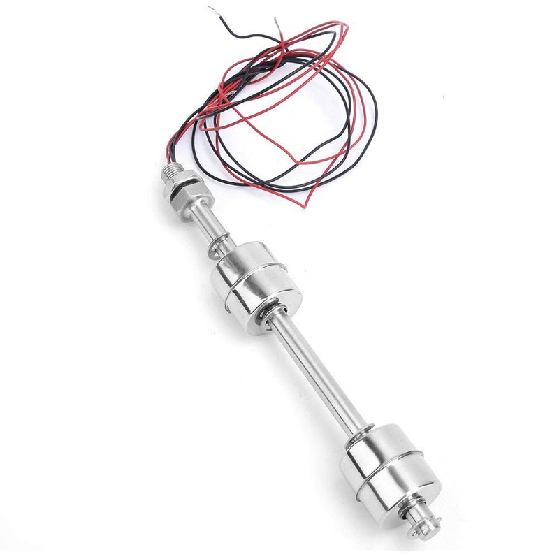Float Switch, DC 0~110 V Stainless Steel Double Ball Float