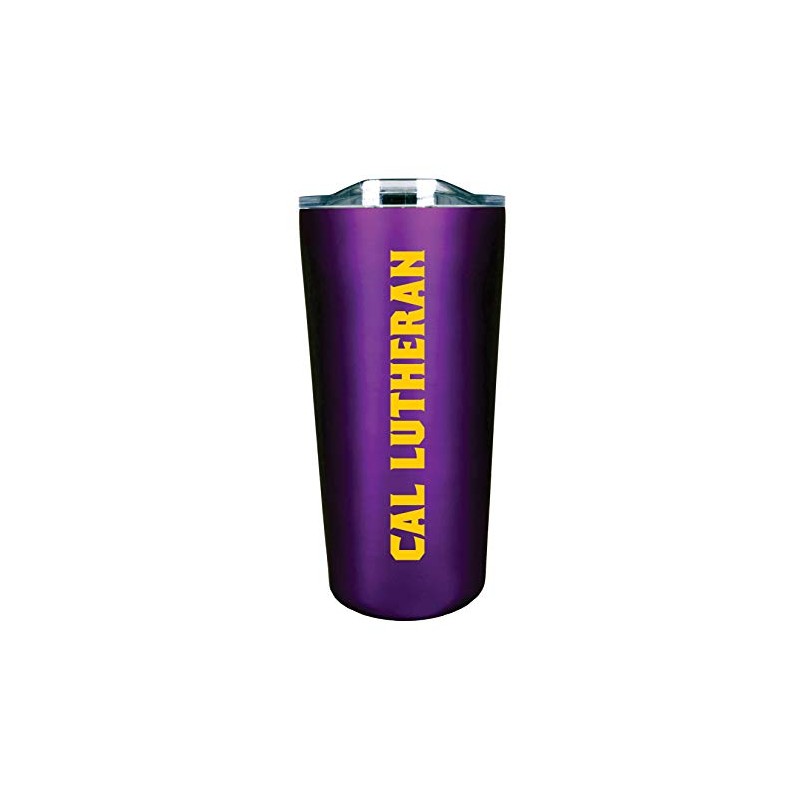 Cal Lutheran Double Walled Soft Touch Tumbler, Design-3 - Purple