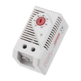 MECCANIXITY Mechanical Switch Thermostat KTO011 Cabinet Temperature Controller 32-140°F Adjustable Normally Closed (N.C) Temperature Control Switch