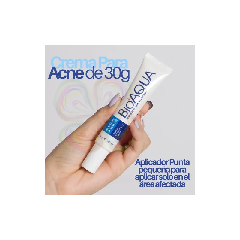 Crema Cicatrices Poros Control De Grasa Acne Cream 2pz Full