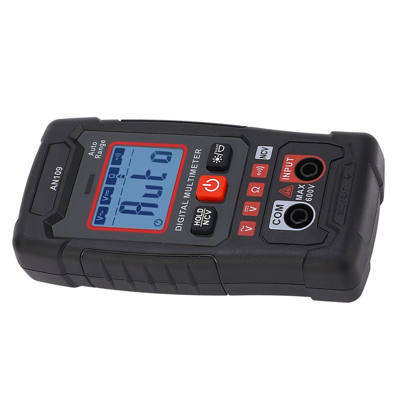 Digital Multimeter 4000 Counts Auto Ranging Voltage Tester NCV Resistance