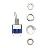 QWORK Pack of 20 Mini Toggle Switch SPST AC 125V