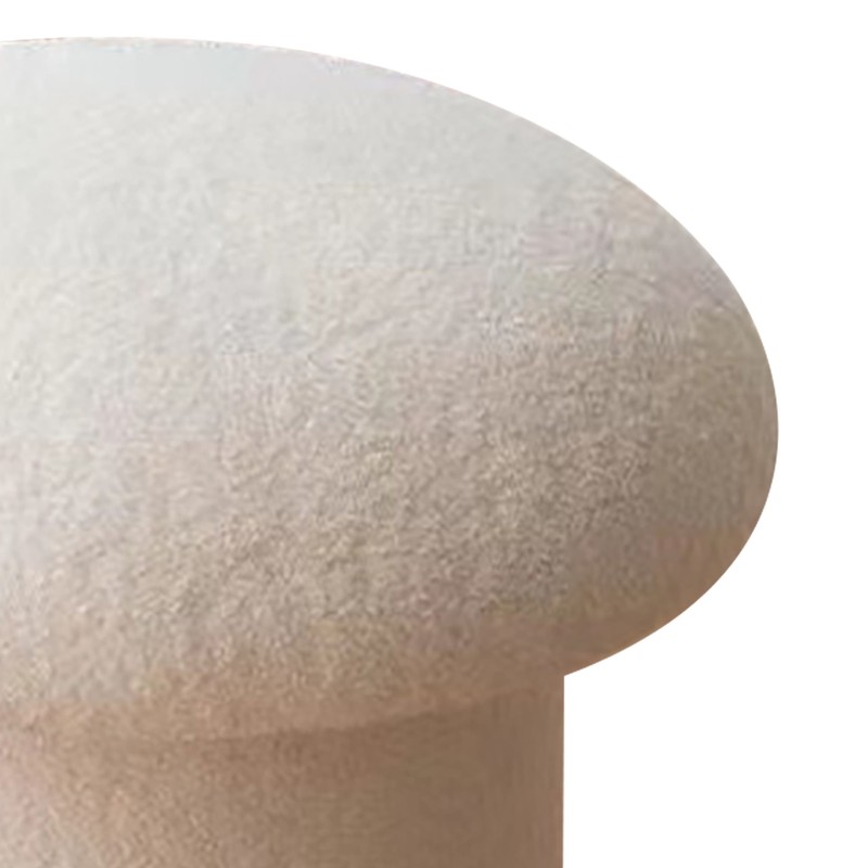 Sofa Bench Simple Elastic Comfortable Soft Round Pine Wooden Foot