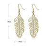 Leaf Statement Earrings for Women, Feather Earrings for Girls, Bohemian