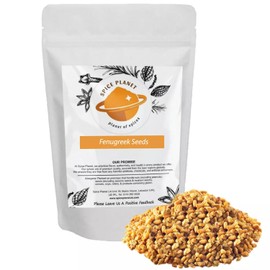 Fenugreek Seeds | Methi Seeds Whole Premium Quality by Spice Planet® 25g-1.9kg (25 Grams)