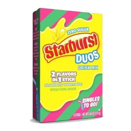 Starburst Duos Strawberry Watermelon Singles, 16.5g, On The Go