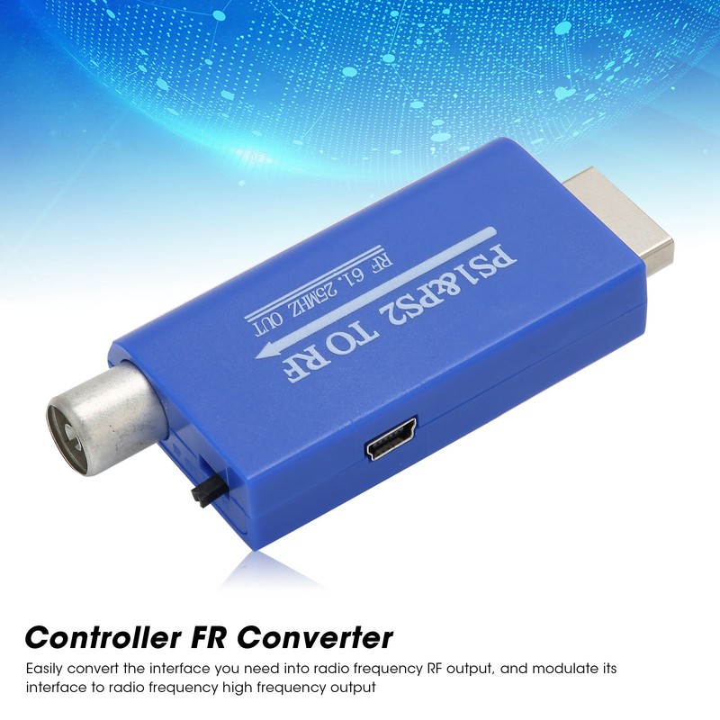 For PS1/2 to RF Adapter TV RF Signal Conveter for