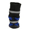 4Pcs Dog Boots Waterproof Pet Booties Reflective Breathable Wearproof High