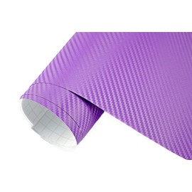 Neoxxim 3D Carbon Foil 30 x 150 cm Car Film Decorative Film Air Duct Film Purple