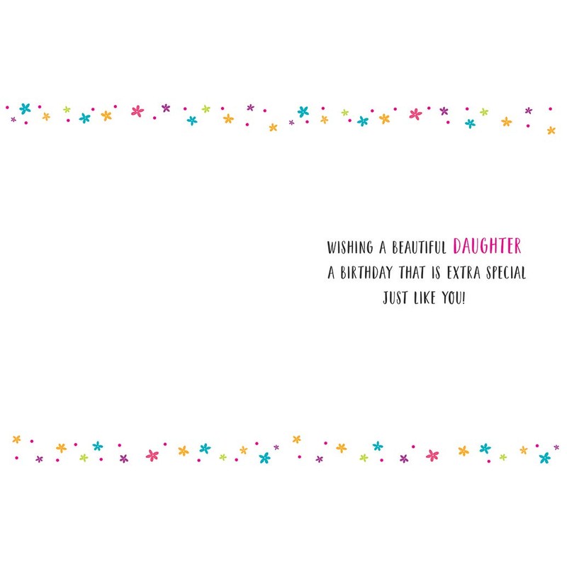 Piccadilly Greetings Regal Publishing Modern Birthday Card Daughter - 8