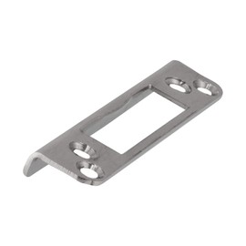 Ck-türbeschläge V2A Stainless Steel Matt Glass Door Lock Strike Plate