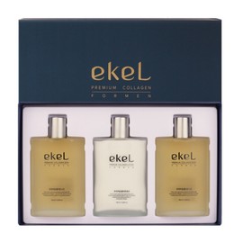 Ekel for Men Premium Collagen 150ml Skin 2 + Lotion 1 Basic Set / 이켈 포맨 프리미엄 콜라겐 150ml 스킨2+로션1 기초세트