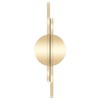 Wobekuy Pack of 2 Cabinet Handles Gold Handles for Kitchen